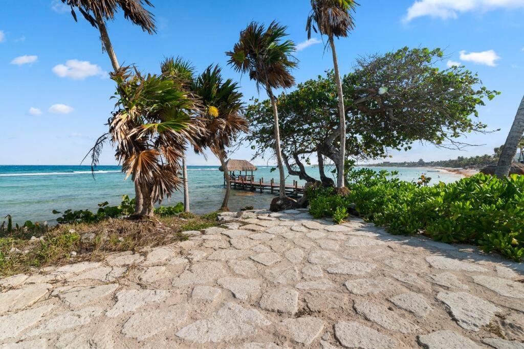 3 Bedroom Luxury Condo Next To Beach & Pools, Ac And Internet Akumal Dış mekan fotoğraf