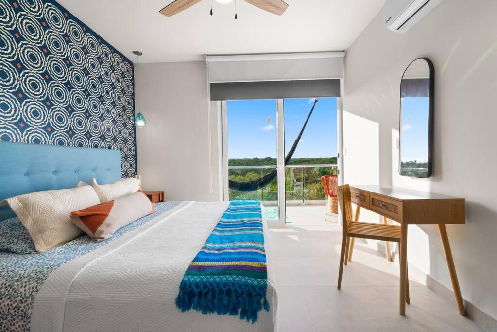 3 Bedroom Luxury Condo Next To Beach & Pools, Ac And Internet Akumal Dış mekan fotoğraf